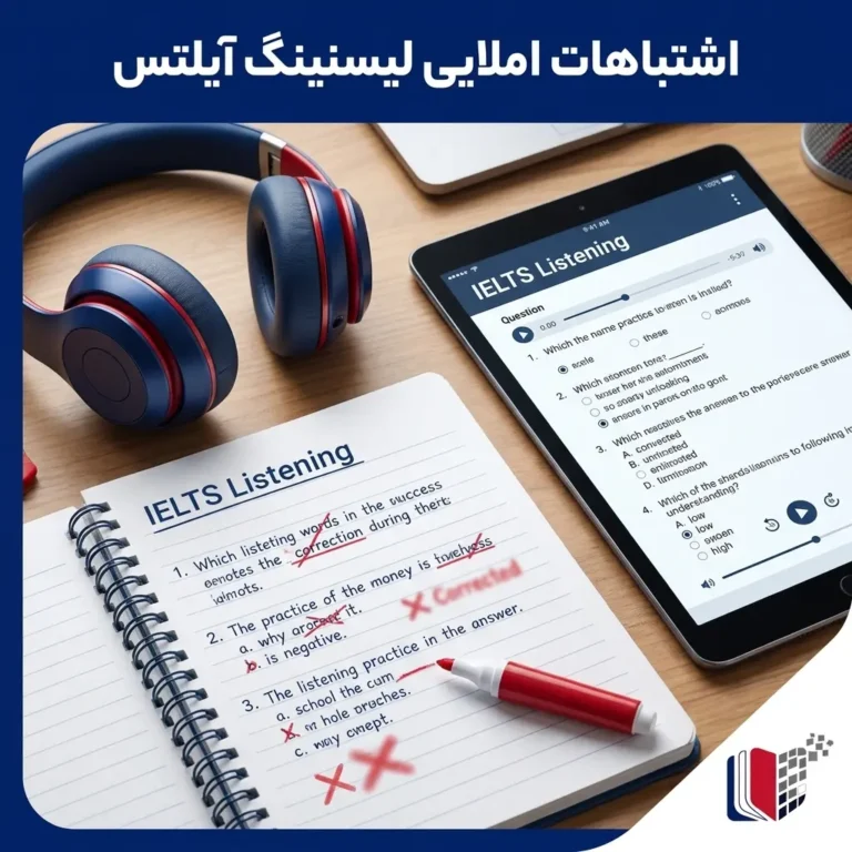 اشتباهات املایی لیسنینگ آیلتس که نمره‌ات را کم می‌کنند