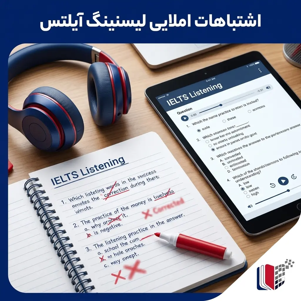 اشتباهات املایی لیسنینگ آیلتس که نمره‌ات را کم می‌کنند